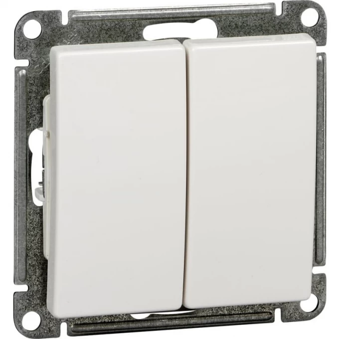2-клавишный выключатель SCHNEIDER ELECTRIC W59, 10АХ, механизм, БЕЛЫЙ VS510-252-1-86 2-клавишный выключатель SCHNEIDER ELECTRIC W59, 10АХ, механизм, БЕЛЫЙ VS510-252-1-86