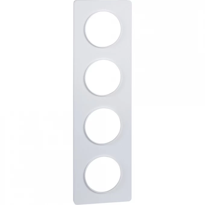 4-постовая рамка SCHNEIDER ELECTRIC ODACE, универсальная, БЕЛЫЙ S52P808 4-постовая рамка SCHNEIDER ELECTRIC ODACE, универсальная, БЕЛЫЙ S52P808