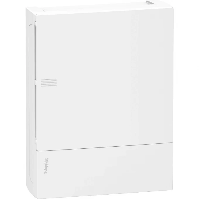 Щит навесной SCHNEIDER ELECTRIC MINI PRAGMA с белой дверцей 2РЯД/24МОД,IP40,IK07,63А,2 клеммы,Италия MIP12212 Щит навесной SCHNEIDER ELECTRIC MINI PRAGMA с белой дверцей 2РЯД/24МОД,IP40,IK07,63А,2 клеммы,Италия MIP12212
