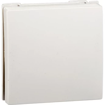Выключатель SCHNEIDER ELECTRIC W45 СУ 1-клавишный для кабель-канала, белый RAL9010