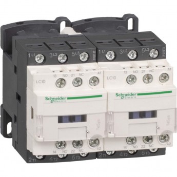 Контактор реверсивный SCHNEIDER ELECTRIC TESYS D 3Р,9 A,НО+НЗ,220V 50/60 ГЦ, винтовой зажим