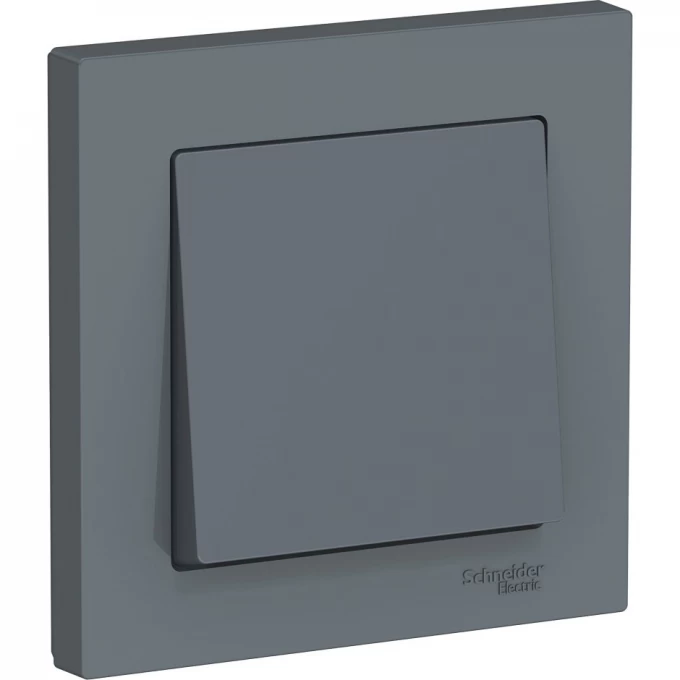 1-клавишный выключатель SCHNEIDER ELECTRIC ATLASDESIGN, грифель ATN000712 1-клавишный выключатель SCHNEIDER ELECTRIC ATLASDESIGN, грифель ATN000712