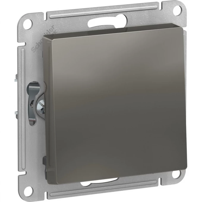 1-клавишный выключатель SCHNEIDER ELECTRIC ATLASDESIGN механизм, сталь ATN000911 1-клавишный выключатель SCHNEIDER ELECTRIC ATLASDESIGN механизм, сталь ATN000911