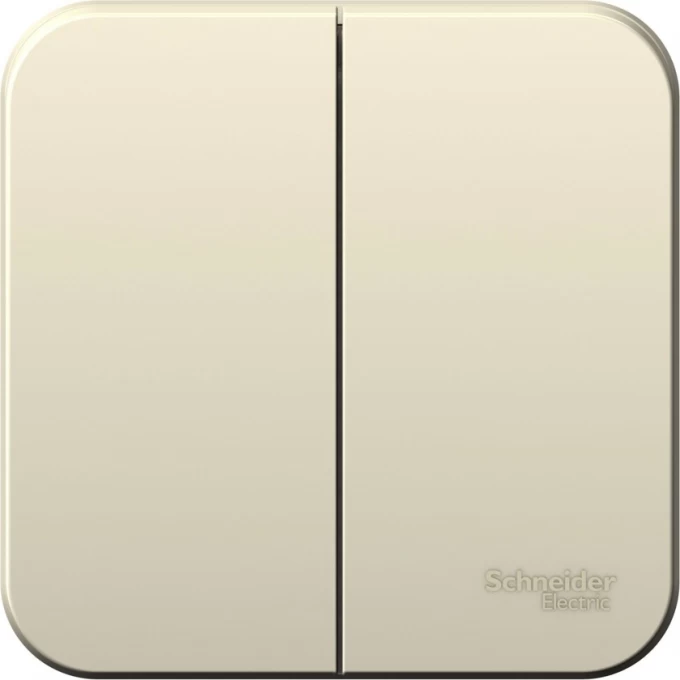 2-клавишный выключатель SCHNEIDER ELECTRIC BLANCA 6А, 250B, МОЛОЧНЫЙ BLNVA065002 2-клавишный выключатель SCHNEIDER ELECTRIC BLANCA 6А, 250B, МОЛОЧНЫЙ BLNVA065002