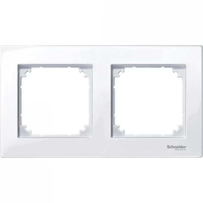 2-постовая рамка SCHNEIDER ELECTRIC MERTEN M-PLAN, АКТИВНЫЙ БЕЛЫЙ, SM MTN515225 2-постовая рамка SCHNEIDER ELECTRIC MERTEN M-PLAN, АКТИВНЫЙ БЕЛЫЙ, SM MTN515225