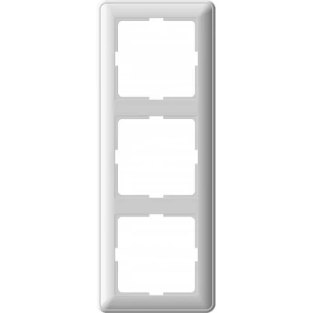 3-постовая рамка SCHNEIDER ELECTRIC W59, МАТОВЫЙ ХРОМ