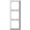 3-постовая рамка SCHNEIDER ELECTRIC W59, МАТОВЫЙ ХРОМ KD-3-58