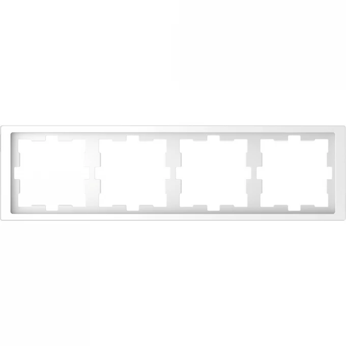 4-постовая рамка SCHNEIDER ELECTRIC MERTEN D-LIFE, БЕЛ. ЛОТОС MTN4040-6535 4-постовая рамка SCHNEIDER ELECTRIC MERTEN D-LIFE, БЕЛ. ЛОТОС MTN4040-6535