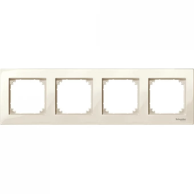 4-постовая рамка SCHNEIDER ELECTRIC MERTEN M-PLAN, БЕЖЕВЫЙ, SM MTN515444 4-постовая рамка SCHNEIDER ELECTRIC MERTEN M-PLAN, БЕЖЕВЫЙ, SM MTN515444