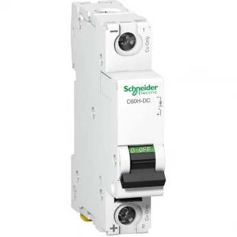 Автоматический выключатель SCHNEIDER ELECTRIC ACTI 9 C60H-DC 1П 63А C 250В DC
