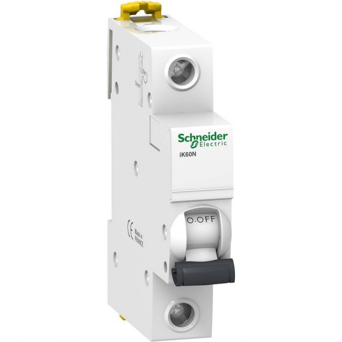 Автоматический выключатель SCHNEIDER ELECTRIC ACTI 9 iK60 1П 2A C A9K24102 Автоматический выключатель SCHNEIDER ELECTRIC ACTI 9 iK60 1П 2A C A9K24102