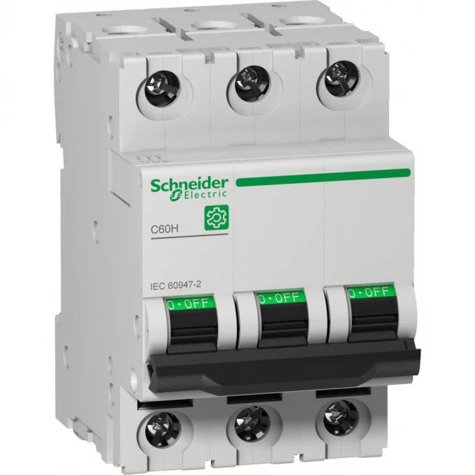 Автоматический выключатель SCHNEIDER ELECTRIC MULTI 9 C60H 3П 20A C M9F14320 Автоматический выключатель SCHNEIDER ELECTRIC MULTI 9 C60H 3П 20A C M9F14320
