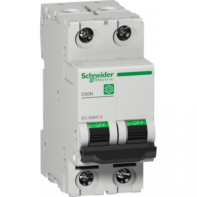 Автоматический выключатель SCHNEIDER ELECTRIC MULTI 9 C60N 2П 4A C M9F11204 Автоматический выключатель SCHNEIDER ELECTRIC MULTI 9 C60N 2П 4A C M9F11204