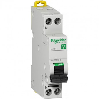 Автоматический выключатель SCHNEIDER ELECTRIC MULTI 9 N40N 1П+Н 10kA 2А С