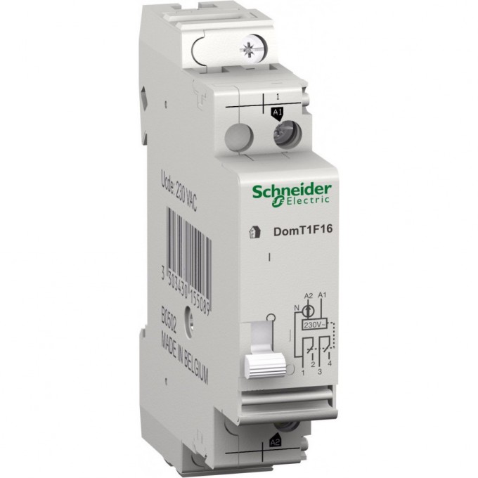 Импульсное реле SCHNEIDER ELECTRIC ACTI 9 TL 16A 1НО 230/250В АС 50ГЦ 15508 Импульсное реле SCHNEIDER ELECTRIC ACTI 9 TL 16A 1НО 230/250В АС 50ГЦ 15508