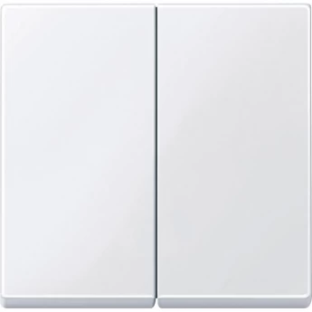 Клавиша двойная SCHNEIDER ELECTRIC MERTEN X2, АКТИВНЫЙ БЕЛЫЙ, SM