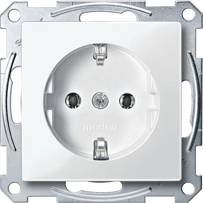 Механизм розетки SCHNEIDER ELECTRIC MERTEN б/шт, ПОЛ.БЕЛЫЙ, QF SM MTN2301-0319 Механизм розетки SCHNEIDER ELECTRIC MERTEN б/шт, ПОЛ.БЕЛЫЙ, QF SM MTN2301-0319