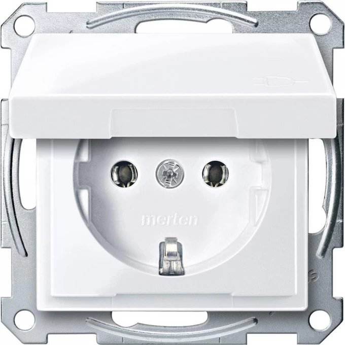 Механизм розетки SCHNEIDER ELECTRIC MERTEN с крышкой б/шт, АКТИВНЫЙ БЕЛЫЙ, QF SM MTN2311-0325 Механизм розетки SCHNEIDER ELECTRIC MERTEN с крышкой б/шт, АКТИВНЫЙ БЕЛЫЙ, QF SM MTN2311-0325