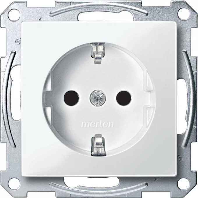 Механизм розетки SCHNEIDER ELECTRIC MERTEN с з/шт, ПОЛ.БЕЛЫЙ, QF SM MTN2300-0319 Механизм розетки SCHNEIDER ELECTRIC MERTEN с з/шт, ПОЛ.БЕЛЫЙ, QF SM MTN2300-0319