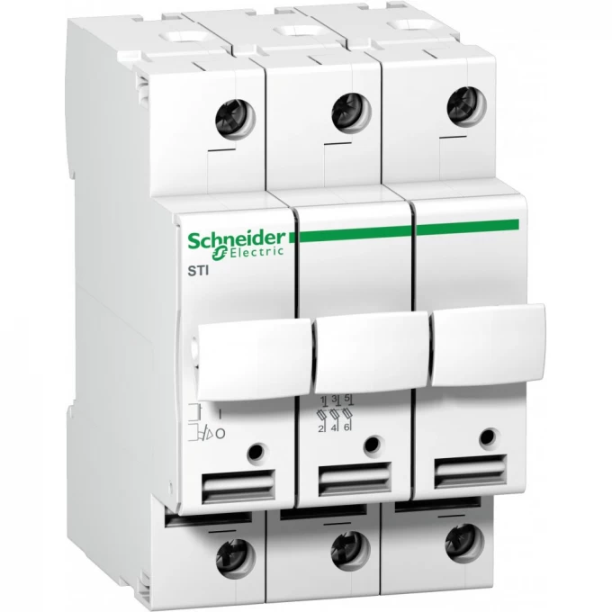 Предохранитель-разъединитель SCHNEIDER ELECTRIC ACTI 9 STI 3П 10,3X38 500В A9N15656 Предохранитель-разъединитель SCHNEIDER ELECTRIC ACTI 9 STI 3П 10,3X38 500В A9N15656