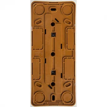 Розетка тройная SCHNEIDER ELECTRIC ЭТЮД без заземления без шторок 16А 250B, бук, Россия