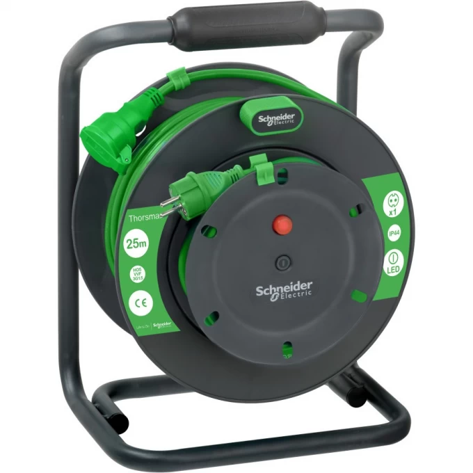 Удлинитель катушечный SCHNEIDER ELECTRIC THORSMAN 1 роз 25м 3х1.5 IP44 IMT33151 Удлинитель катушечный SCHNEIDER ELECTRIC THORSMAN 1 роз 25м 3х1.5 IP44 IMT33151