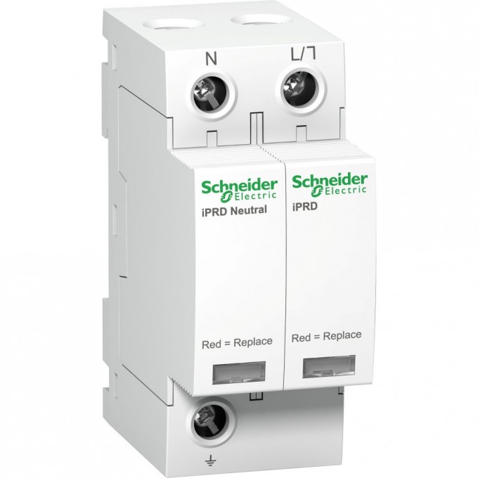 УЗИП SCHNEIDER ELECTRIC ACTI 9 тип 2 iPRD 20 20kA 350В 1П+N A9L20500 УЗИП SCHNEIDER ELECTRIC ACTI 9 тип 2 iPRD 20 20kA 350В 1П+N A9L20500