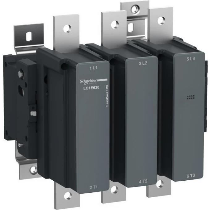 Контактор SCHNEIDER ELECTRIC EASYPACT TVS 3P,630 A,220V 50/60 ГЦ, LC1E630M7 Контактор SCHNEIDER ELECTRIC EASYPACT TVS 3P,630 A,220V 50/60 ГЦ, LC1E630M7