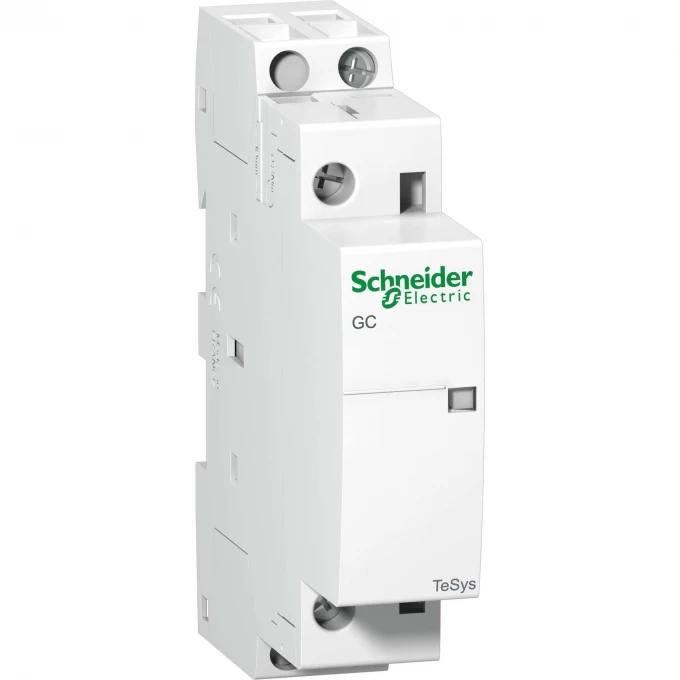 Модульный контактор SCHNEIDER ELECTRIC TESYS, 2 полюса (2НО), 16А, цепь управления 220В 50ГЦ GC1620M5 Модульный контактор SCHNEIDER ELECTRIC TESYS, 2 полюса (2НО), 16А, цепь управления 220В 50ГЦ GC1620M5