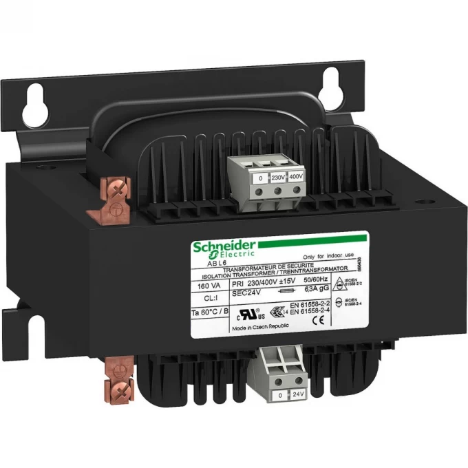 Трансформатор SCHNEIDER ELECTRIC MODICON 230-400В 1X230В 40ВA ABL6TS04U Трансформатор SCHNEIDER ELECTRIC MODICON 230-400В 1X230В 40ВA ABL6TS04U