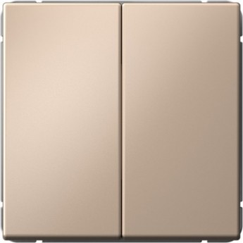 Переключатель 2-клавишный SCHNEIDER ELECTRIC ARTGALLERY GAL001265 (сх. 6/2) 10AX механизм, песочный