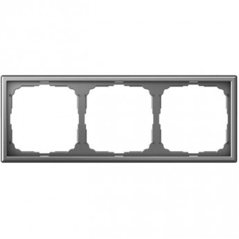 Рамка 3-м SCHNEIDER ELECTRIC ARTGALLERY SE GAL000903 универсальный сталь