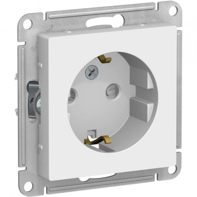 Розетка SCHNEIDER ELECTRIC ATLASDESIGN 16А с заземлением/со шторками, механизм, лотос ATN001345 Розетка SCHNEIDER ELECTRIC ATLASDESIGN 16А с заземлением/со шторками, механизм, лотос ATN001345