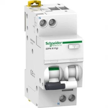 Автоматический выключатель дифференциального тока SCHNEIDER ELECTRIC ACTI 9 iDPN N VIGI 6KA 20A B 30MA AC