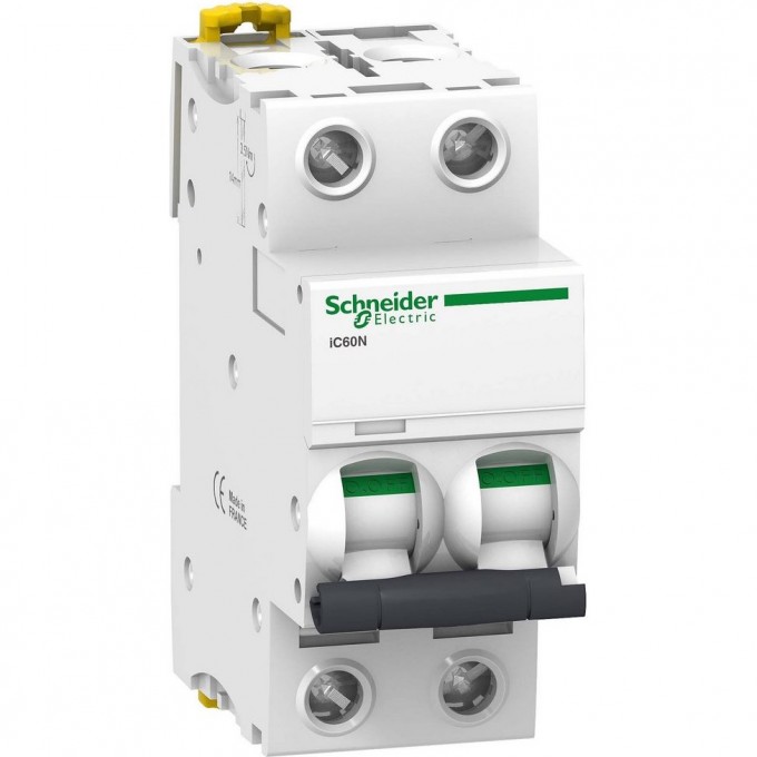 Автоматический выключатель SCHNEIDER ELECTRIC ACTI 9 iC60N 2П 4A B A9F73204 Автоматический выключатель SCHNEIDER ELECTRIC ACTI 9 iC60N 2П 4A B A9F73204
