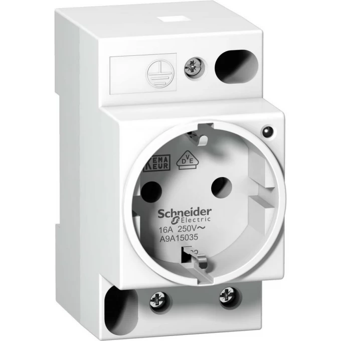 Модульная розетка SCHNEIDER ELECTRIC ACTI9 iPC DIN 2П+T 16A 250В НЕМ C ИНД A9A15035 Модульная розетка SCHNEIDER ELECTRIC ACTI9 iPC DIN 2П+T 16A 250В НЕМ C ИНД A9A15035