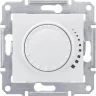 Светорегулятор (диммер) SCHNEIDER ELECTRIC SEDNA поворотный, индуктивный, 60-500Вт/ВА, белый SDN2200421